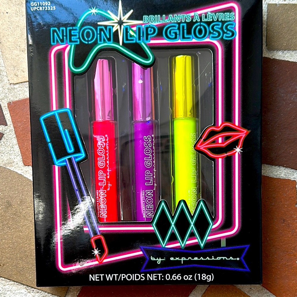 Neon Lip Gloss Trio *NEW*